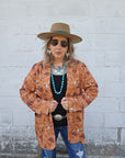 Baha Ranch Cowboy Things Womens Western Blazer