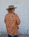 Baha Ranch Cowboy Things Womens Western Blazer