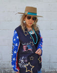 Baha Ranch Ultra Maga Trump Womens Blazer