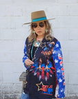Baha Ranch Ultra Maga Trump Womens Blazer