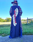 Baha Ranch Rodeo Vegas Women's Western Duster Dress