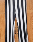 Baha Ranch Beetlejuice Striped Flare Pants