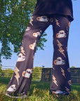 Baha Ranch Disco Cowgirl Flare Pants