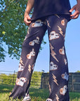 Baha Ranch Disco Cowgirl Flare Pants
