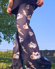 Baha Ranch Disco Cowgirl Flare Pants