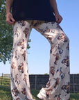 Baha Ranch Vintage Rodeo Cowgirl Flare Pants
