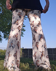 Baha Ranch Vintage Rodeo Cowgirl Flare Pants