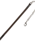 ExionPro Duo-Tone Leather Lead with Chain - Havana