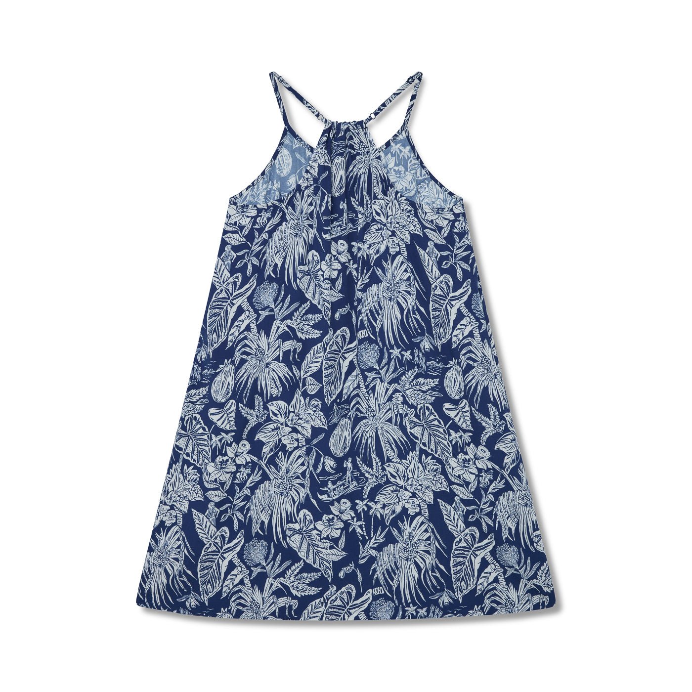 Floral Aloha Dress With Vintage Hawaiian Motifs And Versatility