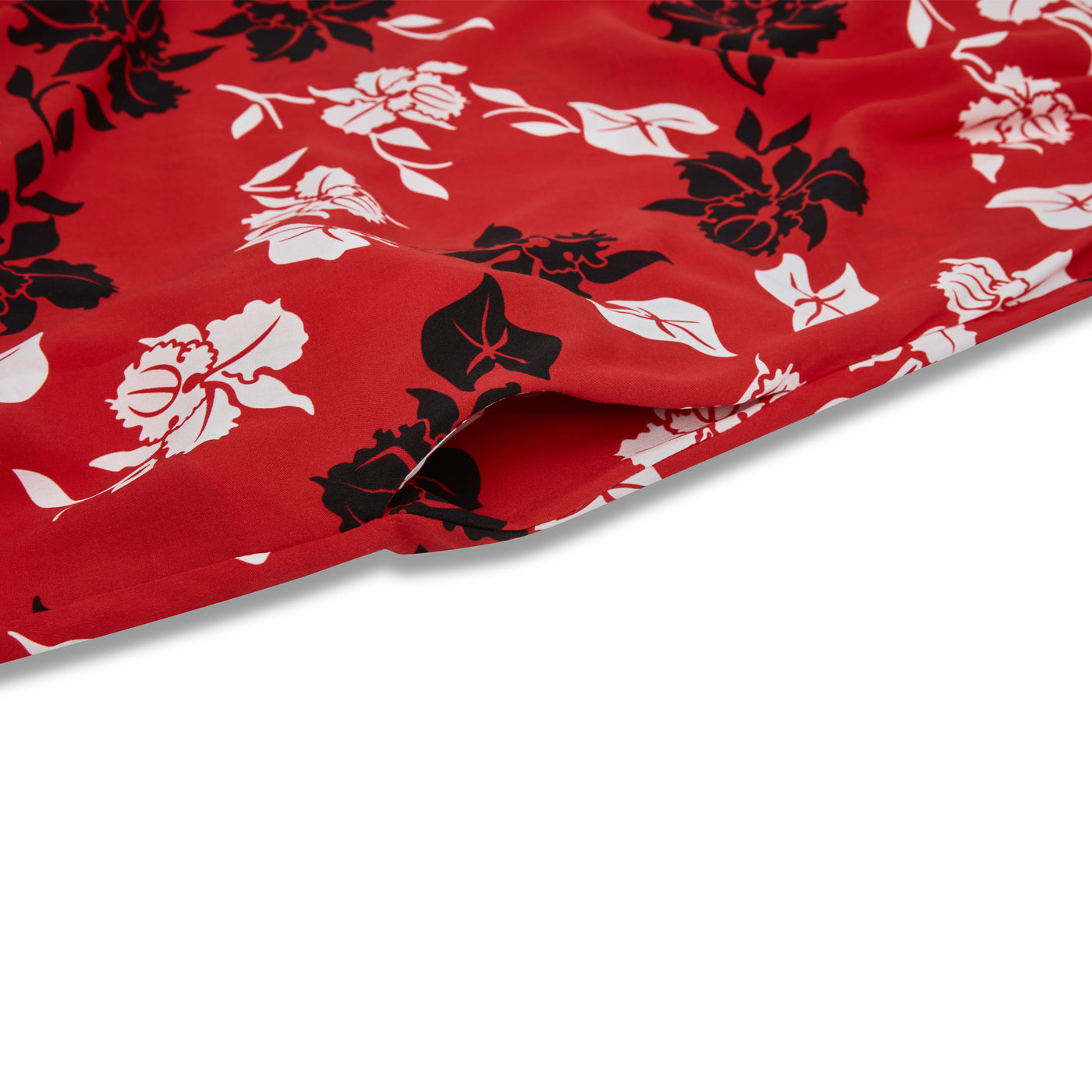 Floral Orchid Pareu Sundress With Pockets And Adjustable Straps