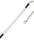 ExionPro Duo-Tone Leather Lead with Chain - White