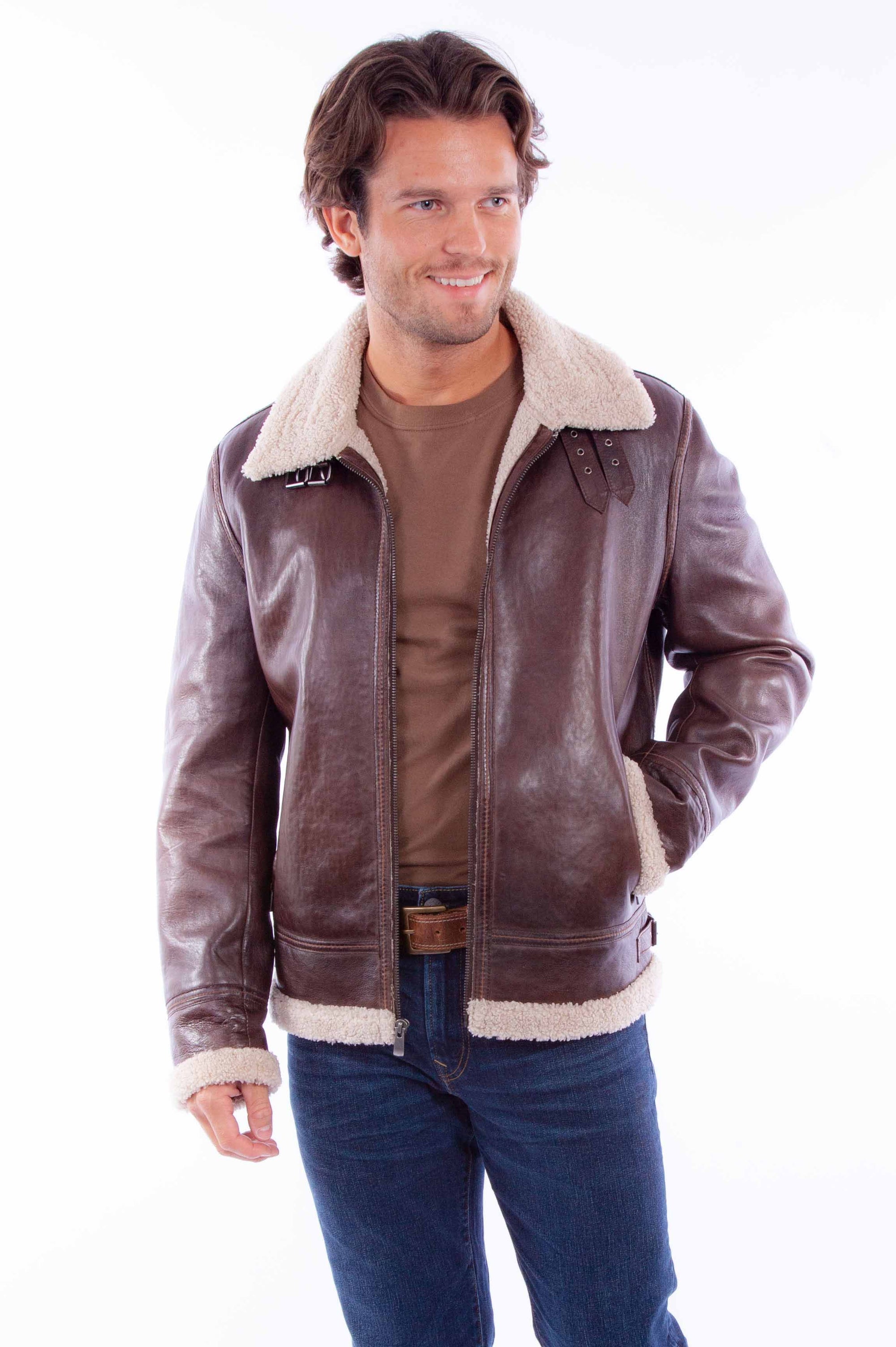 Men's Zip Front Jacket - 2049