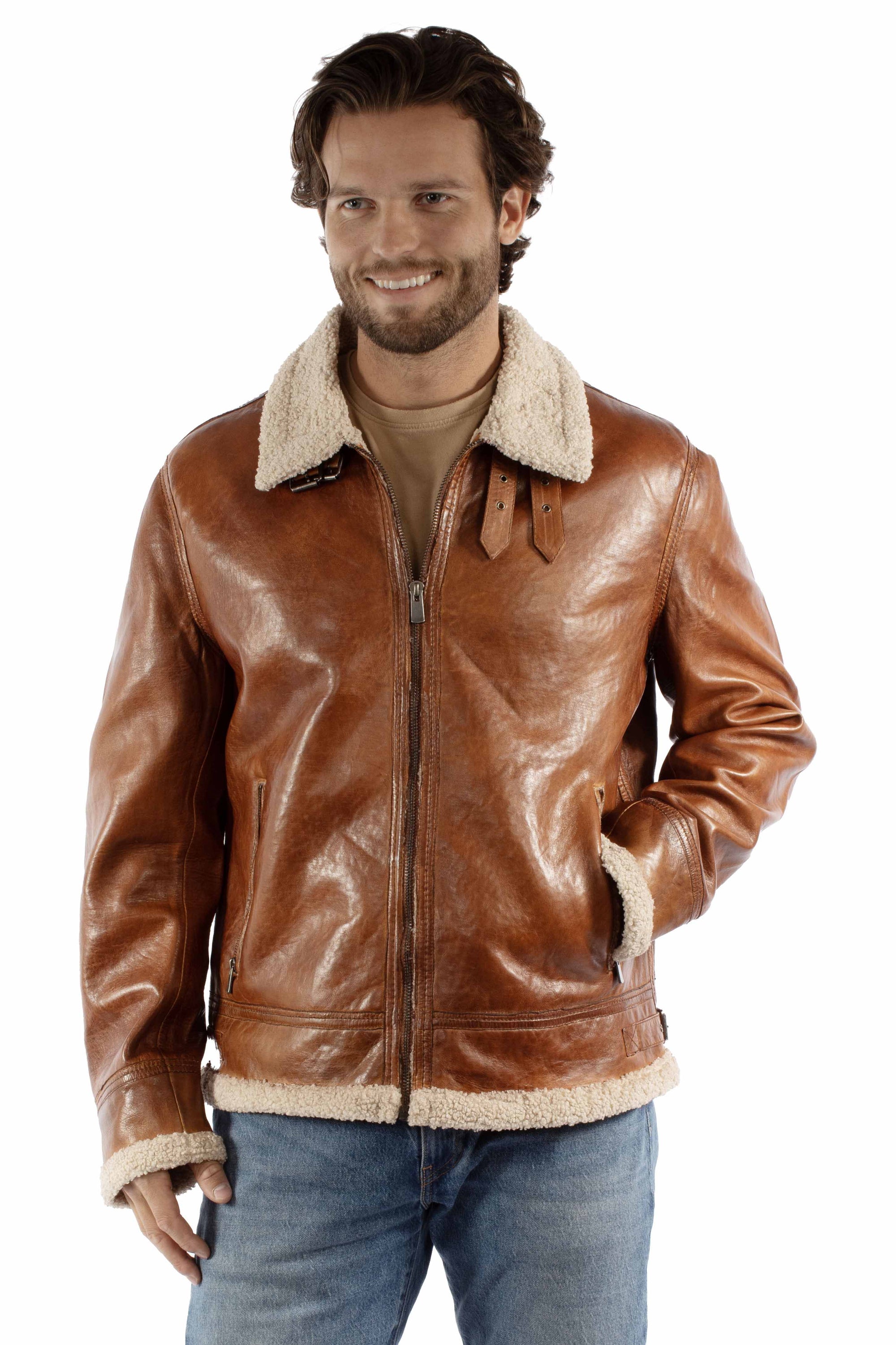Men's Zip Front Jacket - 2049