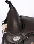 Horse English Treeless Saddle Hilason Endurance Trail Pleasure Leather