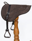 Hilason Natural Horsemanship Leather Bareback Western Treeless Saddle Pad