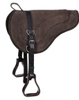 Hilason Natural Horsemanship Leather Bareback Western Treeless Saddle Pad