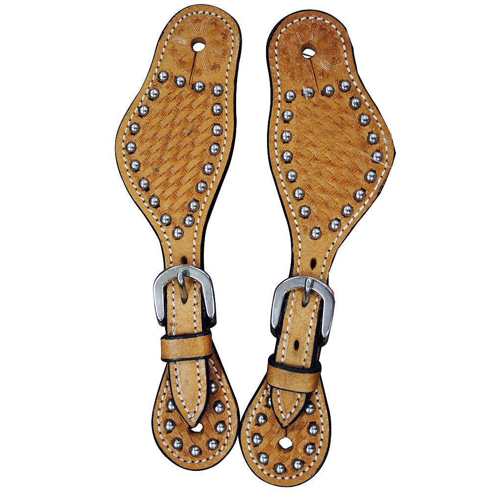 Hilason Western Style Men &amp; Womens Spur Straps for Horse Riding, Barrel Racing,Show,and Rodeo