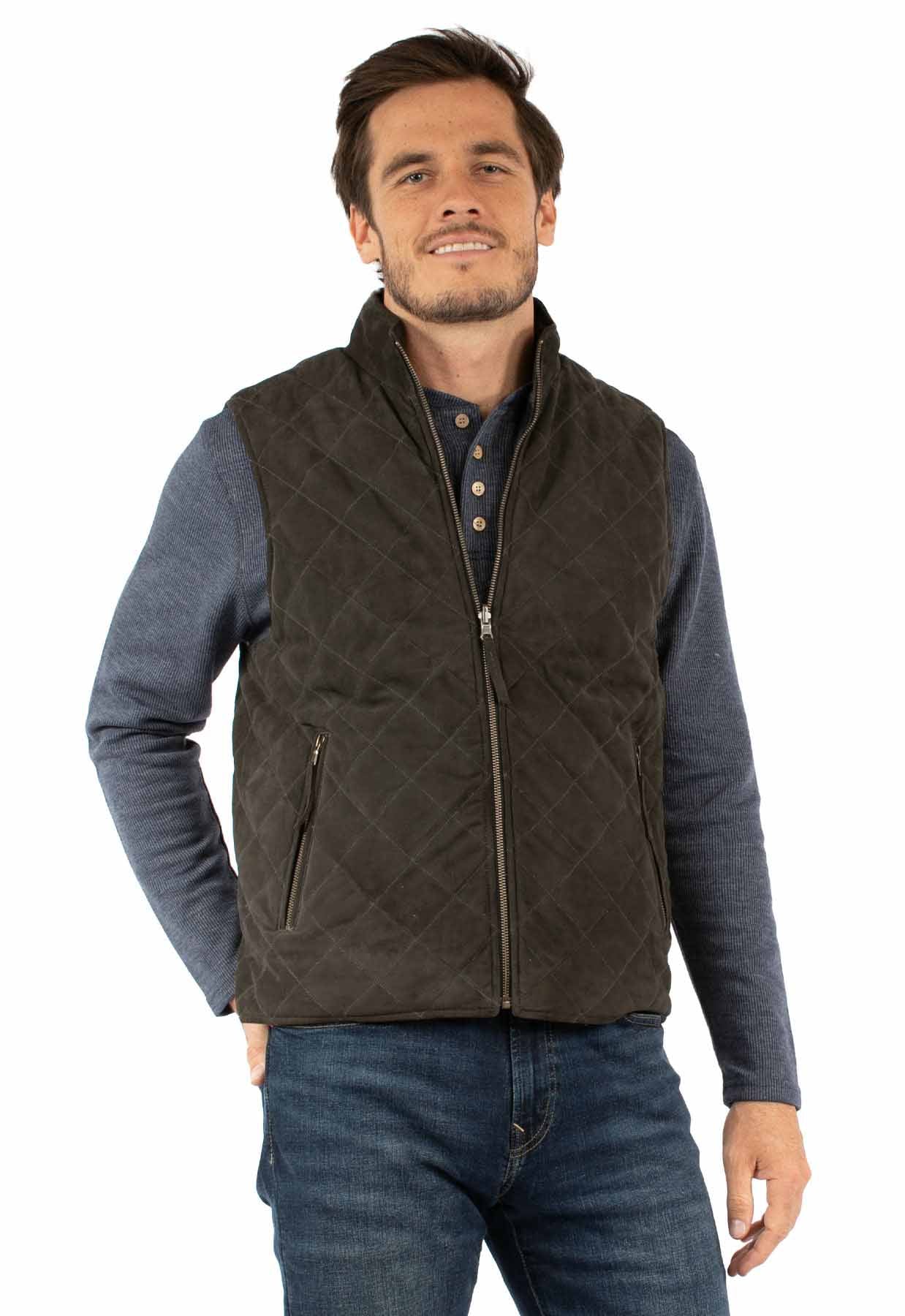 Men's Zip Front Vest - 2104