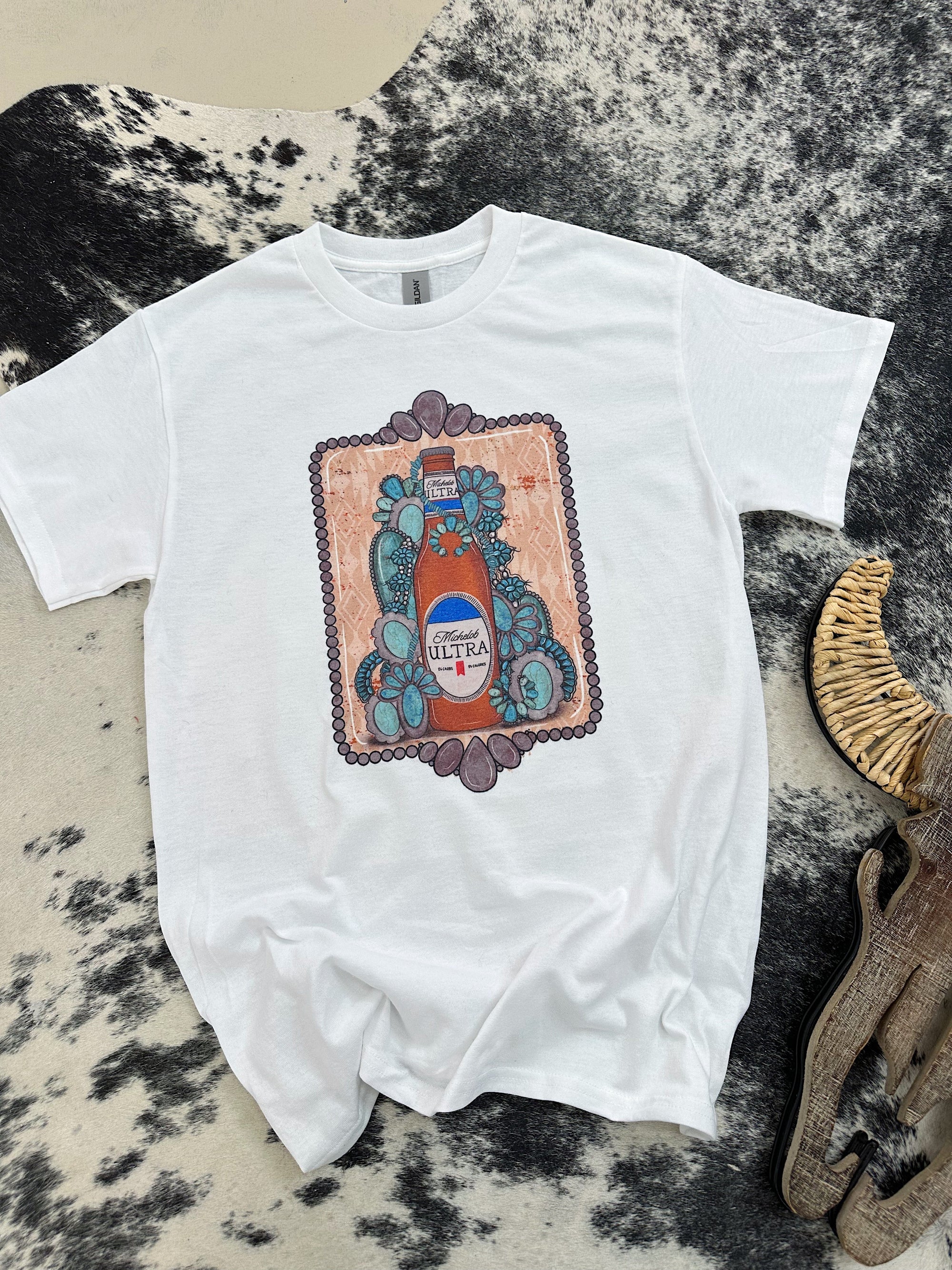 Ultra &amp; Turquoise TEE or CREWNECK