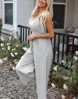Greta Sleeveless Wide Leg Jumpsuit