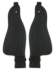 Hilason Replacement Leather Fenders Pair Horse Endurance Saddle Black