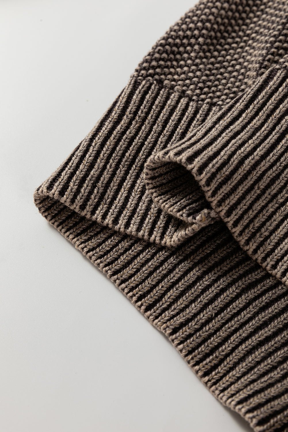 Aria Knit Sleeve Casual Sweater