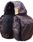 Saddle Bags 210D Nylon Outer Chocolate Hilason