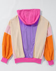 Remy Patchwork Full Zipped Hoodie