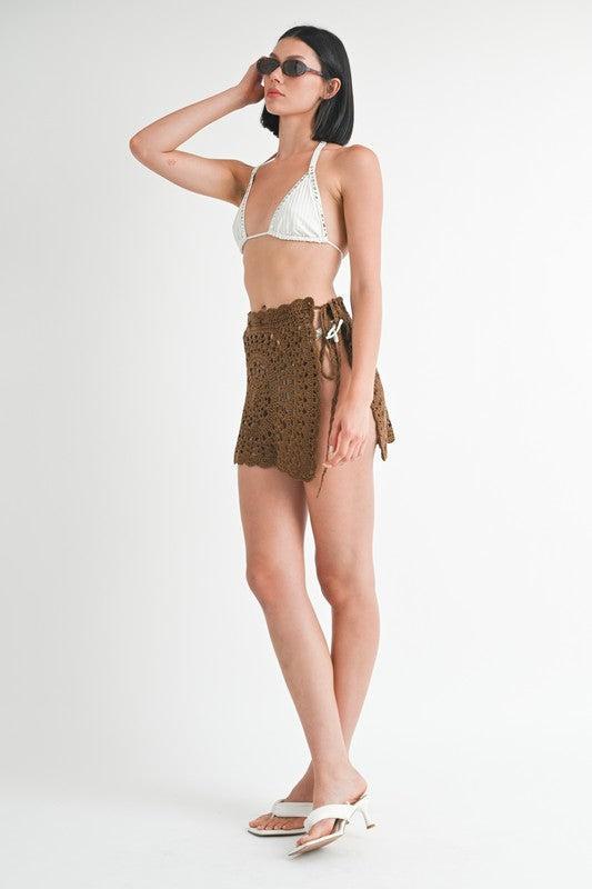 CROCHET COVER UP SKIRT