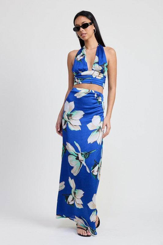 MAXI BIAS SKIRT