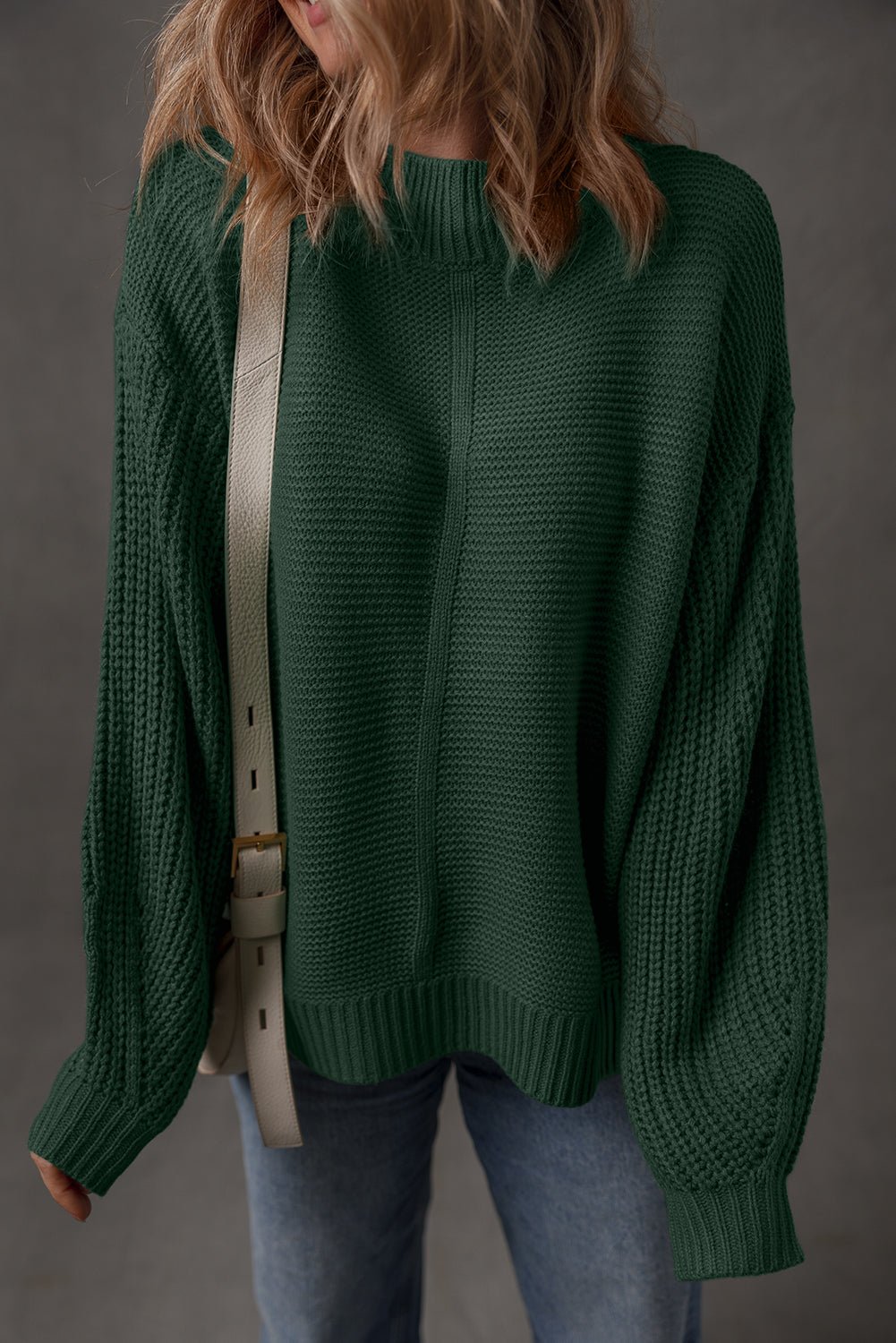 Theodora Drop Shoulder Loose Sweater