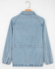 Abigail Collared Zip Up Jacket