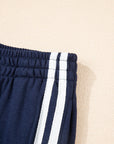 Hana Striped Detail Crewneck Pullover