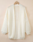 Oakley Shoulder Puff Sleeve Cardigan