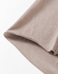 Mineral Wash Reverse Seam Drawstring Elastic Waist Pants