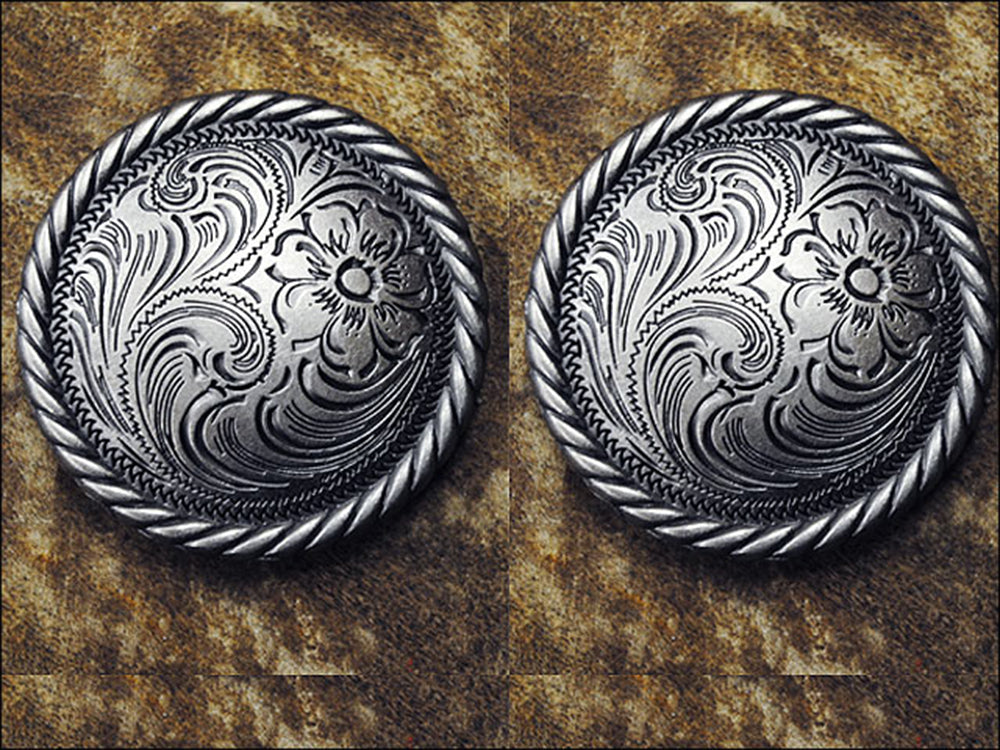 Floral Carvedberry Saddle
