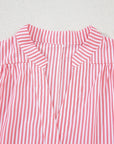 Lucy Stripe Puff Sleeve Blouse