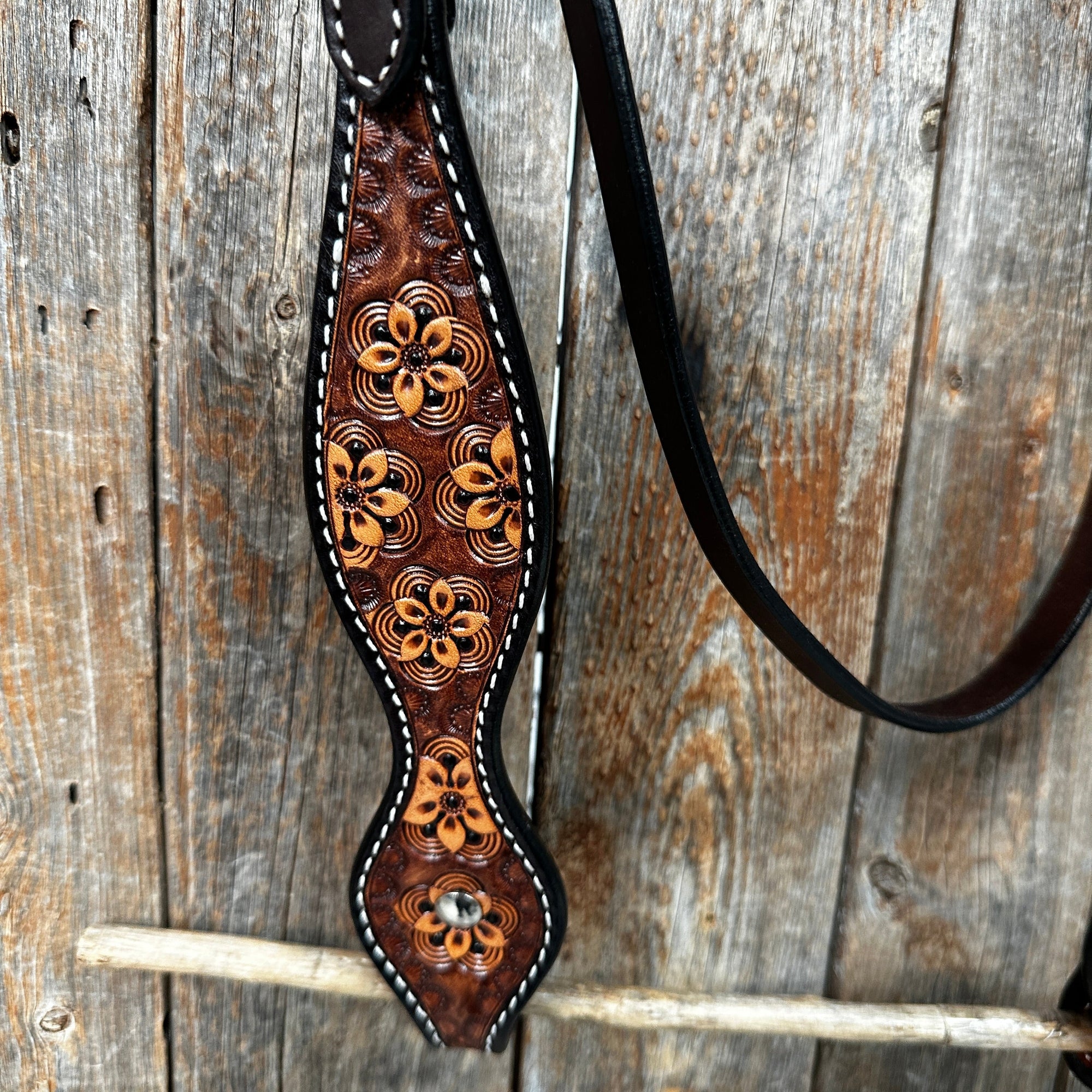 Flower Power Browband/One Ear Breastcollar Tack Sets