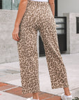 Winnie Print Straight Loose Jeans