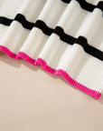 Avery Contrast Drop Shoulder Sweater