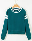 Jadeita Patchwork Drop Shoulder Sweatshirt