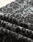 Leopard Adjustable Strap Cropped Overalls