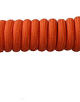 AJ Tack 9 Foot Nylon Lead Rope with Leather Popper