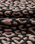 Leopard Bubble Sleeve Mini Dress