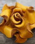 Hand Painted Leather Flowers - Roses