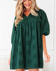 Beth Sleeve Swing Mini Dress
