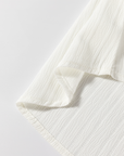 Ramila Textured Colorblock Elegant Blouse