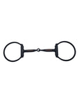 Black Steel Snaffle with Copper Inlay