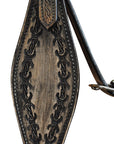 Hilason Western Horse Headstall & Breast Collar Tack American Leather Rough Out