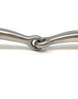 AJ Tack Offset Dee Ring Snaffle Bit with Star Concho
